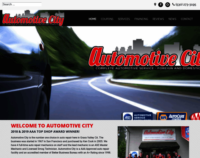 Automotivecitygrassvalley.com thumbnail