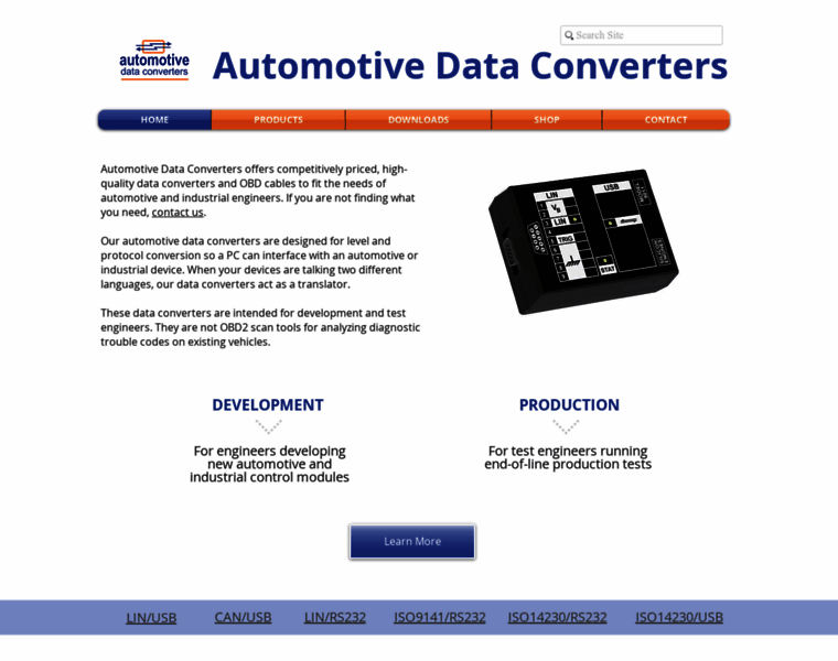 Automotivedataconverters.com thumbnail