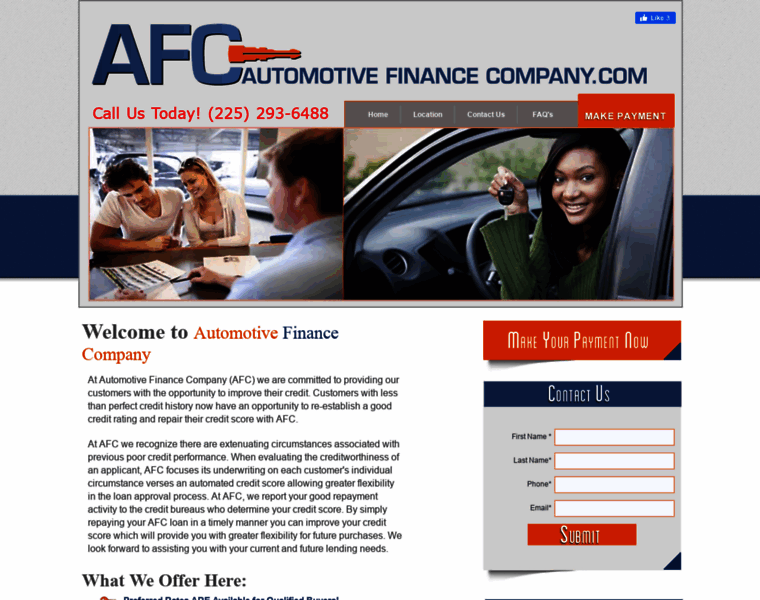 Automotivefinancecompany.com thumbnail