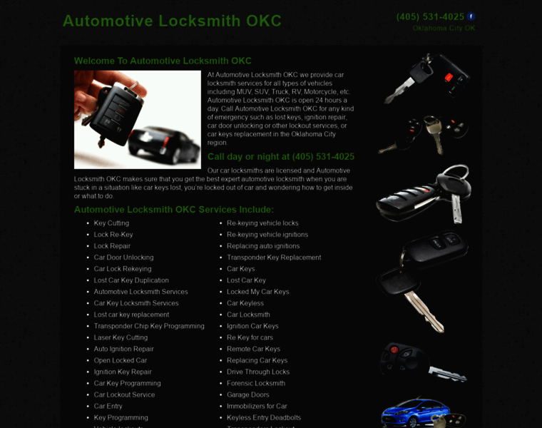 Automotivelocksmithokc.com thumbnail