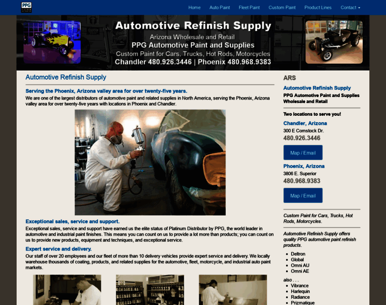 Automotiverefinishsupply.com thumbnail