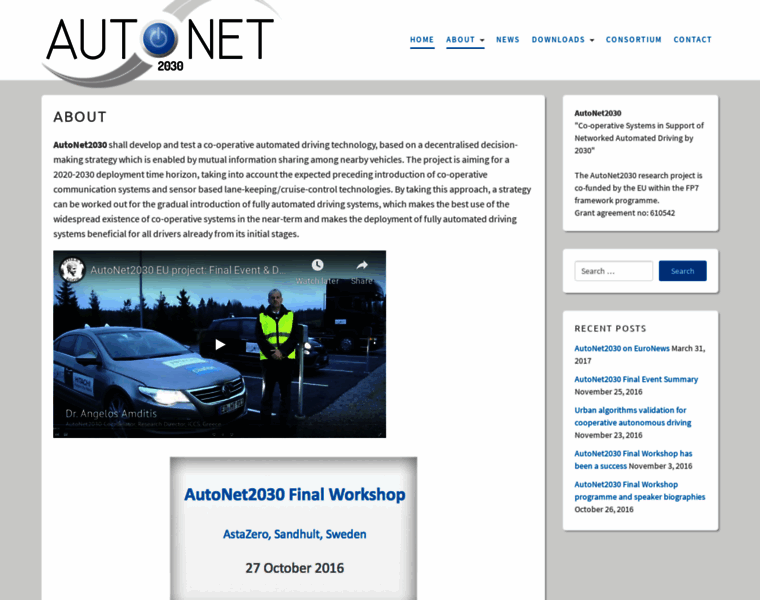 Autonet2030.eu thumbnail