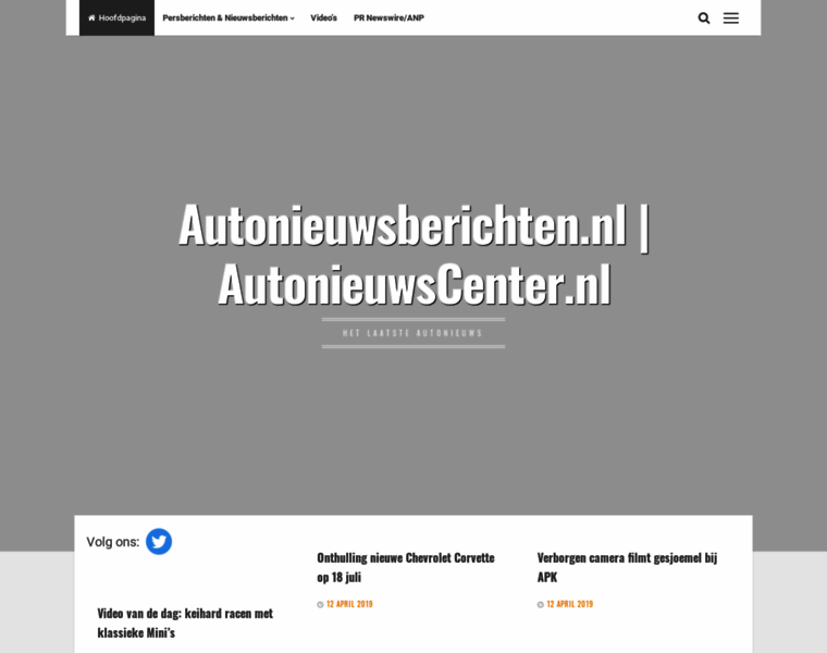Autonieuwsberichten.nl thumbnail