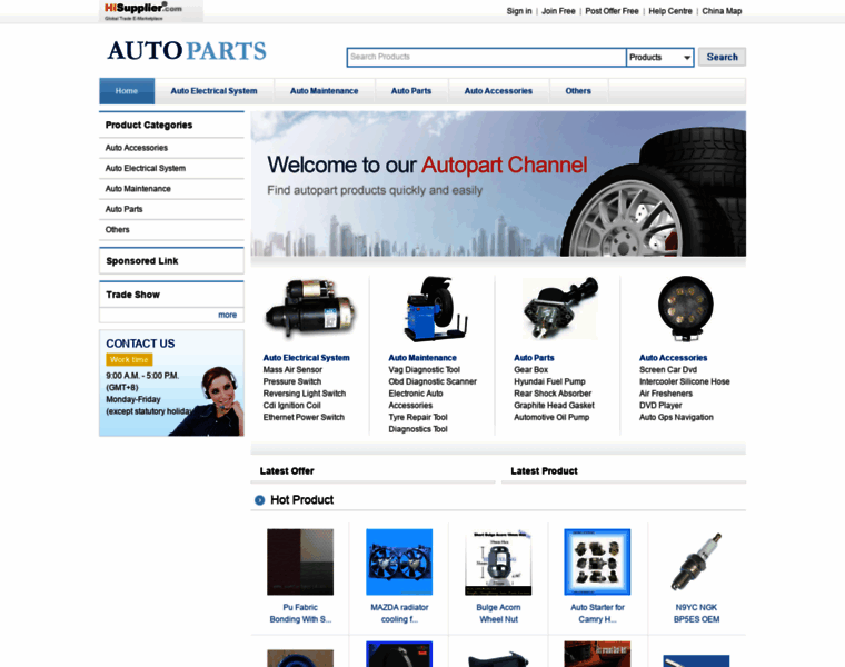 Autoparts.hisupplier.com thumbnail