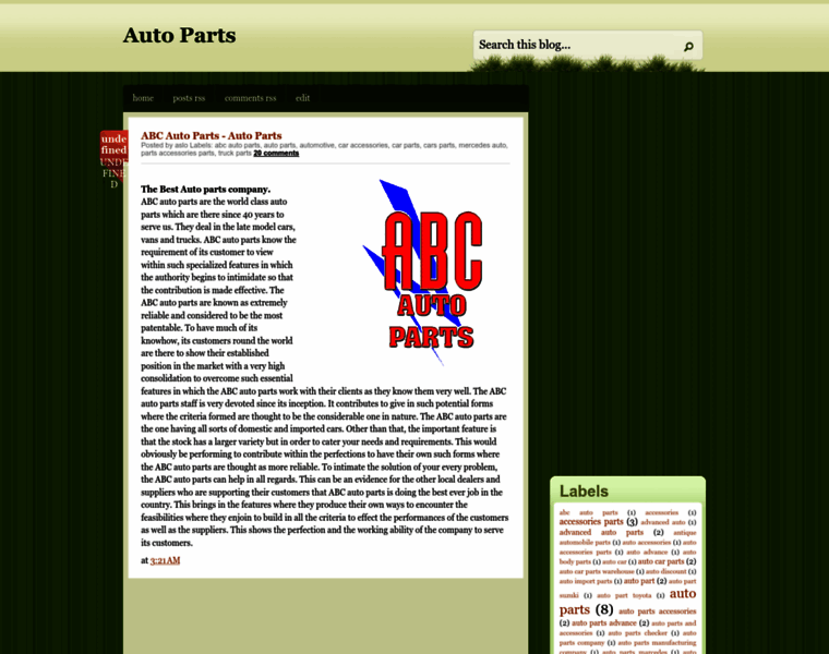 Autoparts5.blogspot.com thumbnail