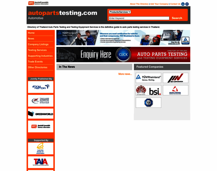 Autopartstesting.com thumbnail