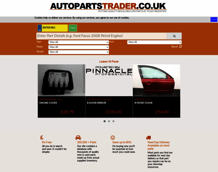 Autopartstrader.co.uk thumbnail