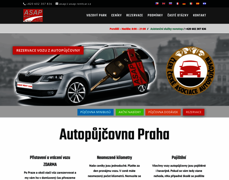 Autopujcovna-praha.cz thumbnail