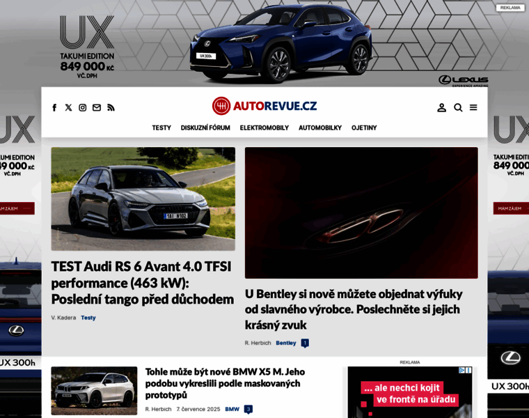 Autorevue.cz thumbnail Autorevue.cz thumbnail