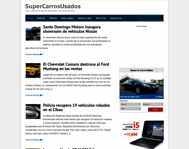 Autos.supercarrosusados.com thumbnail