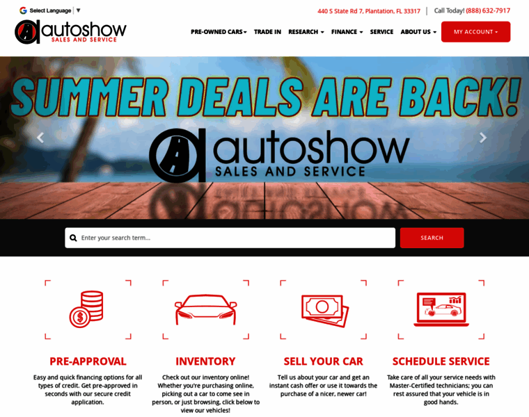 Autoshowfl.com thumbnail