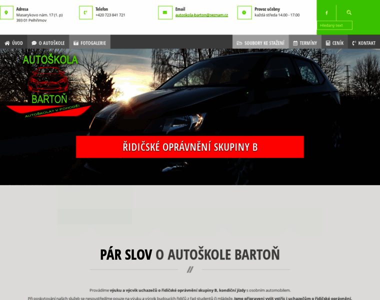 Autoskola-barton.cz thumbnail