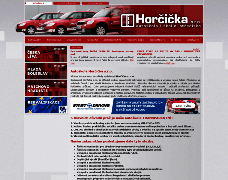 Autoskola-horcicka.com thumbnail