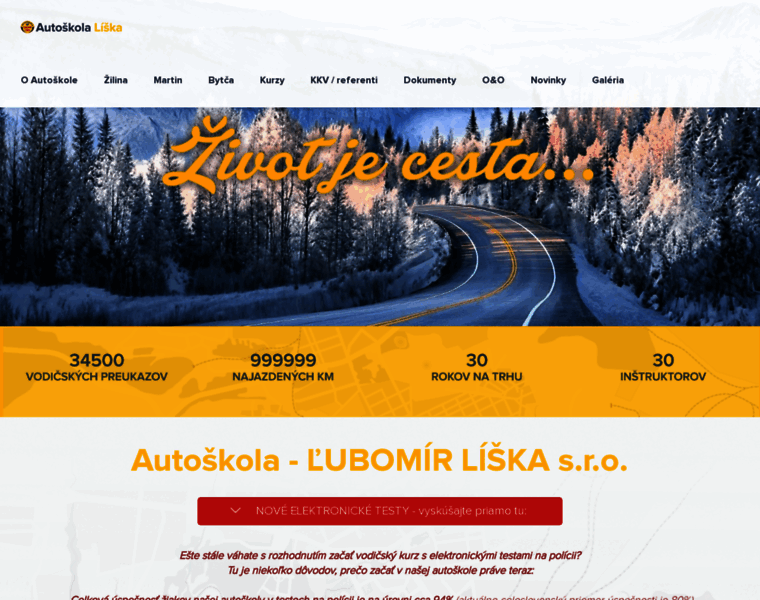 Autoskola-liska.sk thumbnail