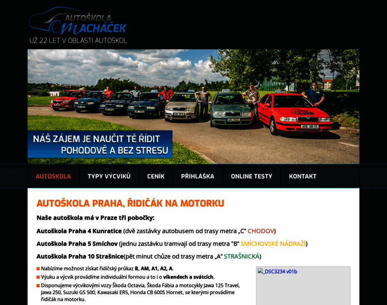 Autoskola-praha-mm.cz thumbnail