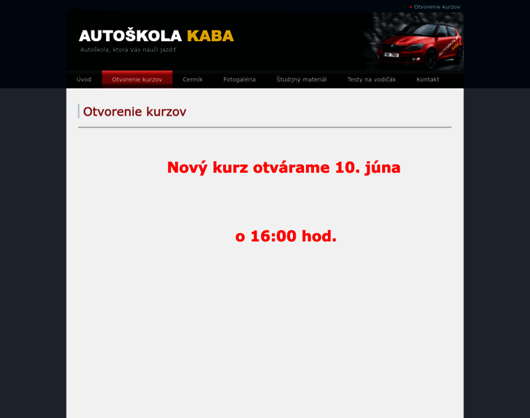 Autoskolakaba.sk thumbnail