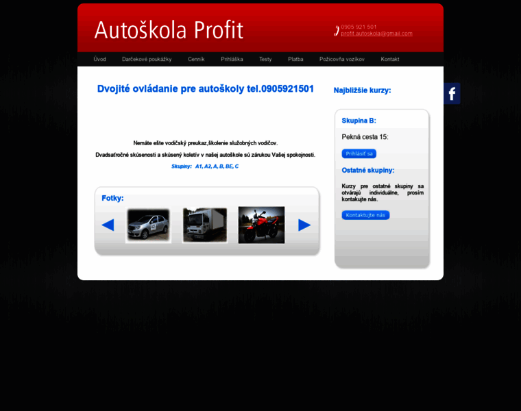Autoskolaprofit.sk thumbnail