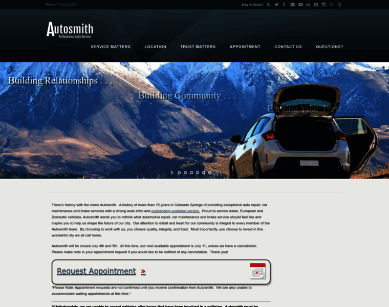 Autosmith.net thumbnail