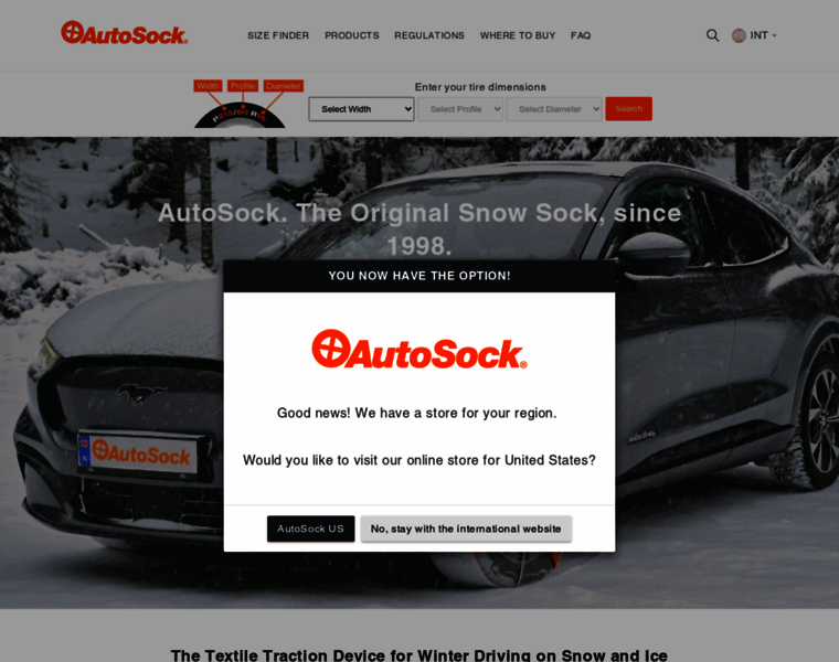 Autosock.com thumbnail