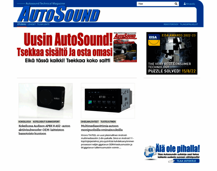 Autosound.fi thumbnail