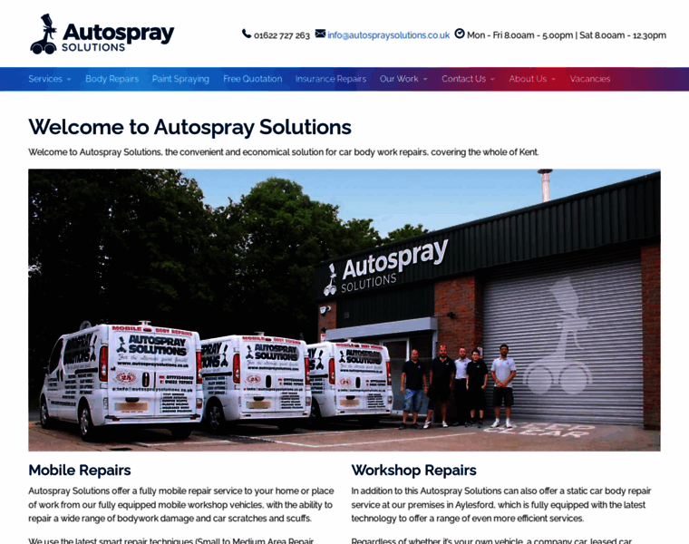 Autospraysolutions.co.uk thumbnail