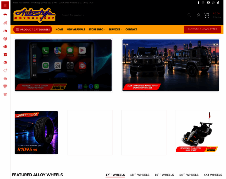 autostyle.co.za at WI. Autostyle Motorsport - Car Audio - Alloy Wheels ...