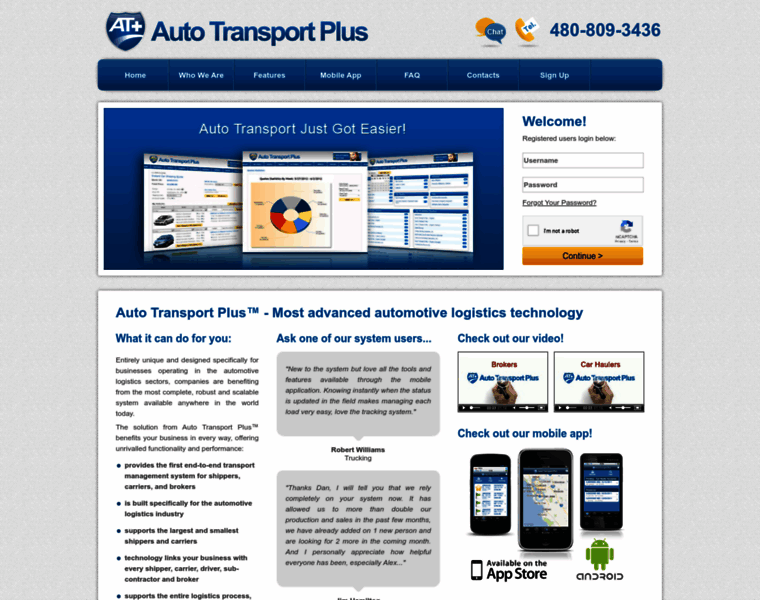 Autotransportplus.com thumbnail