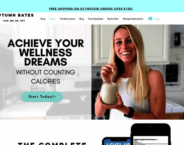 Autumnellenutrition.com thumbnail