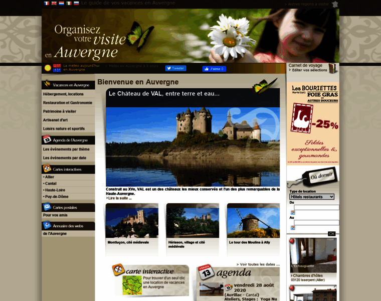 Auvergne.visite.org thumbnail