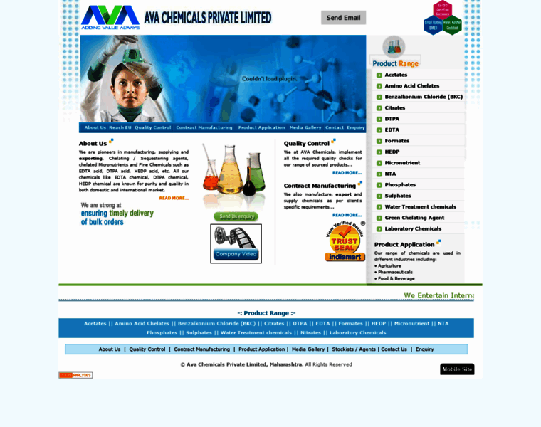 Avachemicals.net thumbnail