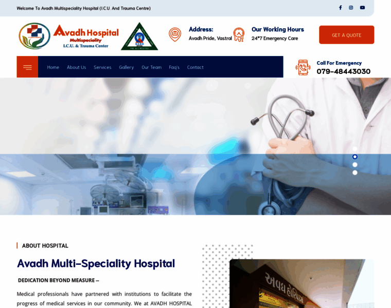 Avadhhospital.in thumbnail