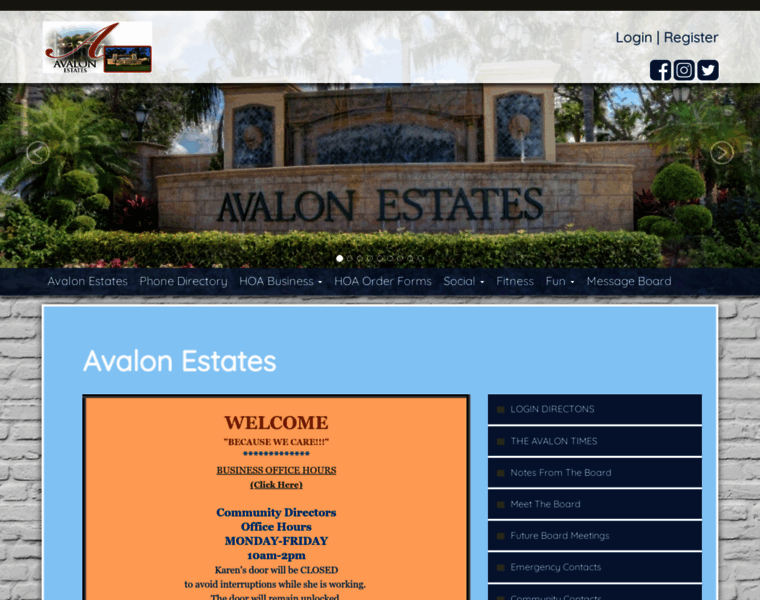 Avalon-estates.com thumbnail