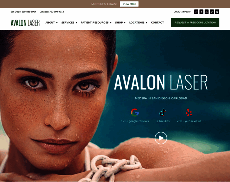 Avalon-laser.com thumbnail
