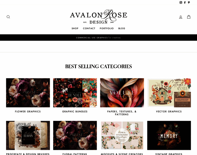 Avalon-rose-design.com thumbnail