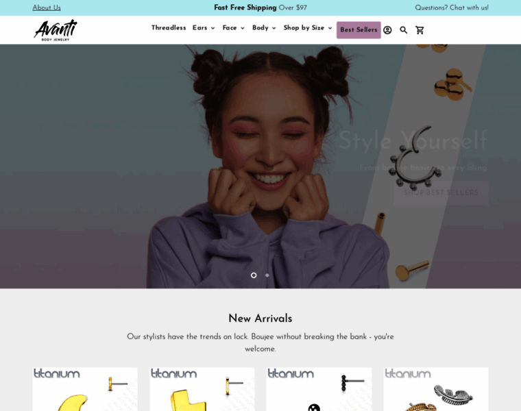Avantibodyjewelry.com thumbnail
