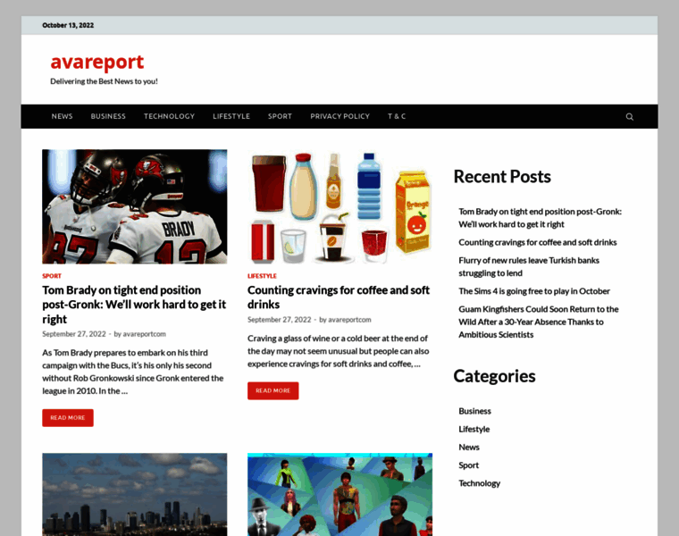 Avareport.com thumbnail