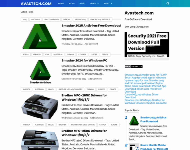 Avastech.com thumbnail