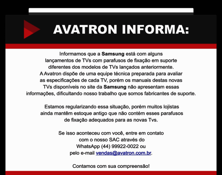 Avatron.com.br thumbnail