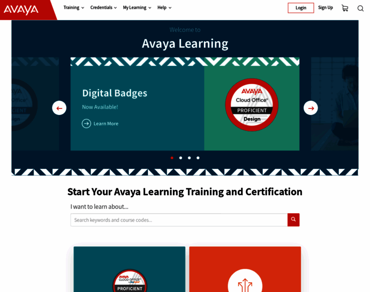 Avaya-learning.com thumbnail