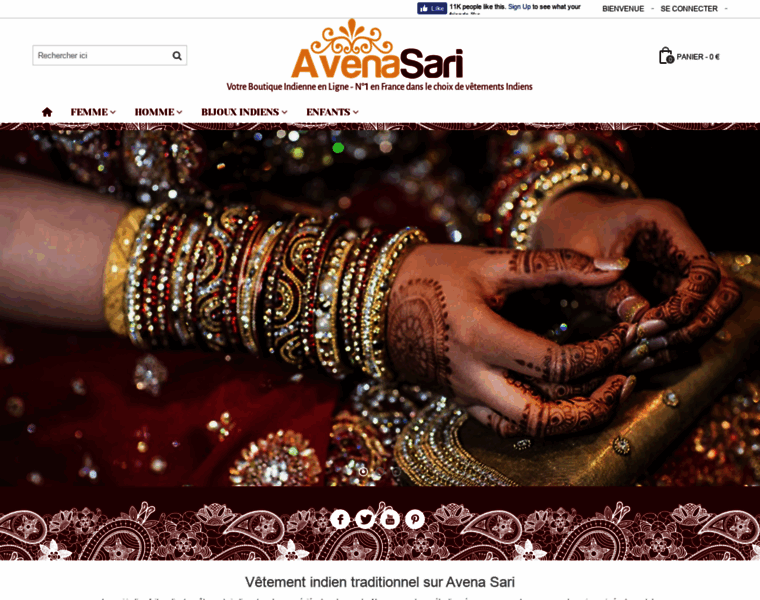 Avena-sari.com thumbnail