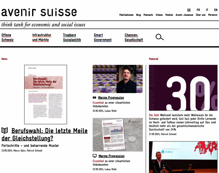 Avenir-suisse.ch thumbnail