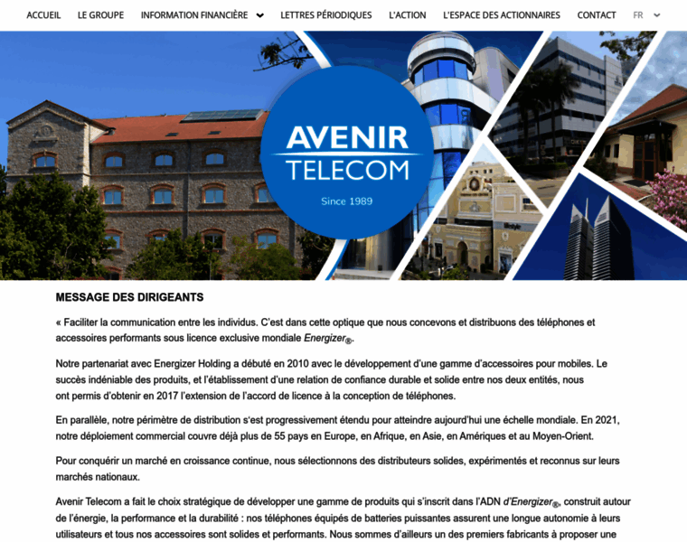 Avenir-telecom.com thumbnail