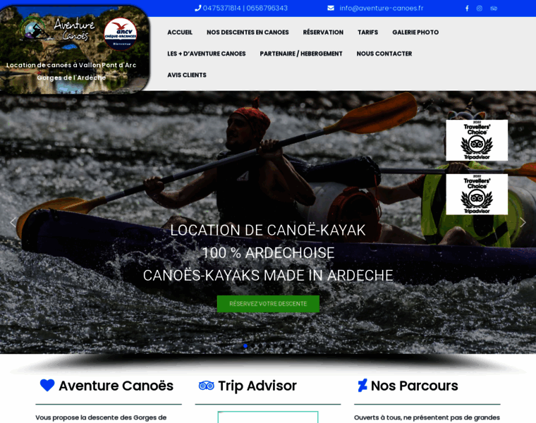 Aventure-canoes.fr thumbnail