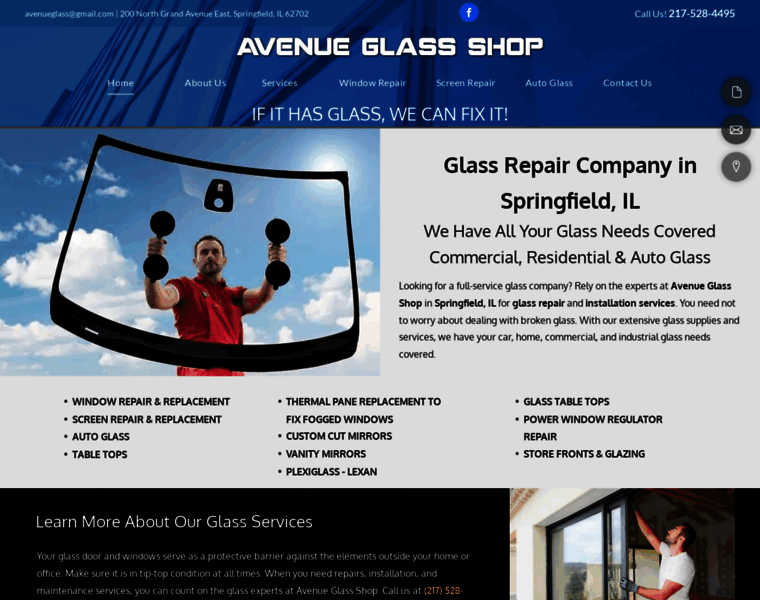 Avenueglassil.com thumbnail