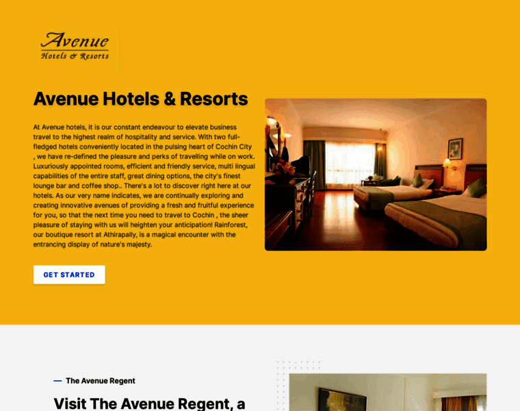 Avenuehotels.in thumbnail