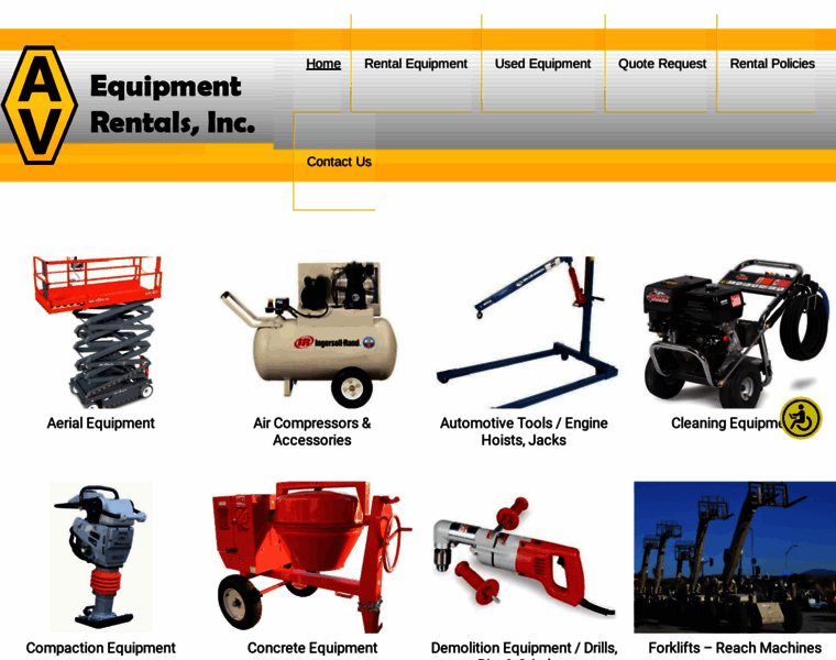 Avequipmentrental.com thumbnail