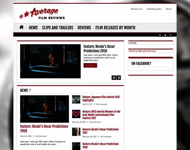 Averagefilmreviews.com thumbnail