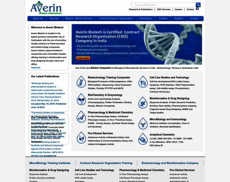 Averinbiotech.com thumbnail