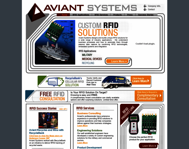 Aviantsystems.com thumbnail