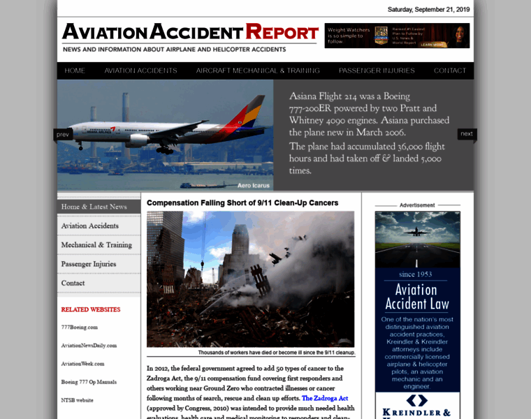 Aviationaccidentreport.com thumbnail